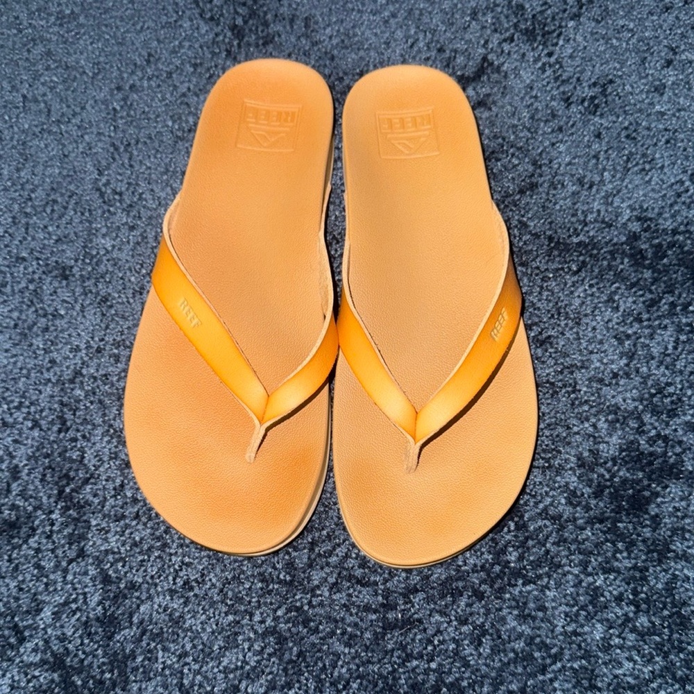 Reef Women's Sandals in Tan and Orange - Picture 2 of 4